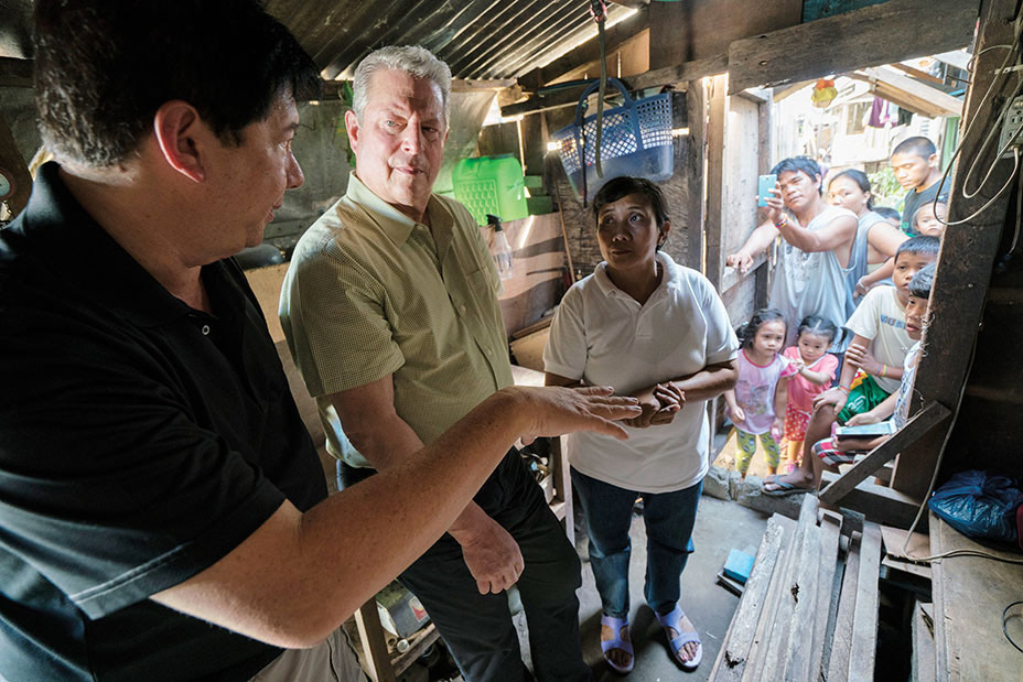 Al Gore appears in An Inconvenient Sequel by Bonni Cohen and Jon Shenk, an official selection of the Documentary Premieres program at the 2017 Sundance Film Festival. Courtesy of Sundance Institute.